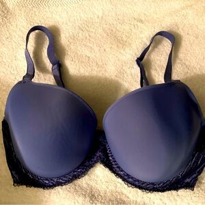 🦋Wacoal34DD Blue Underwire Bra